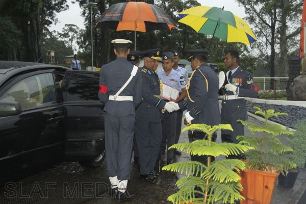 The Commissioning and Passing Out Parade at SLAF Diyatalawa